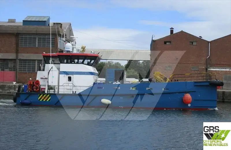 Navă de servicii pentru parcuri eoliene de vânzare