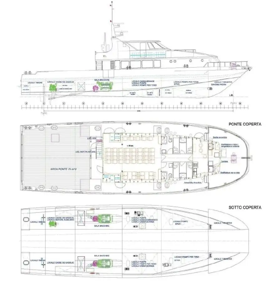 Catamaran de vânzare