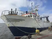 Nava de pescuit tip trauler de vânzare