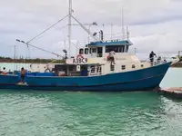 Nava de pescuit tip trauler de vânzare