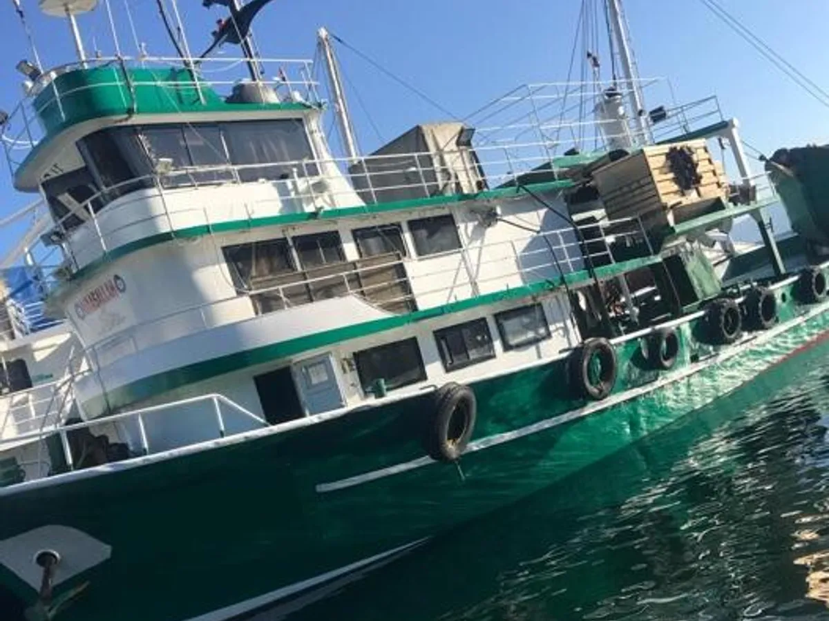 Nava de pescuit cu plase purseine de vânzare