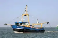 Nava de pescuit tip trauler de vânzare