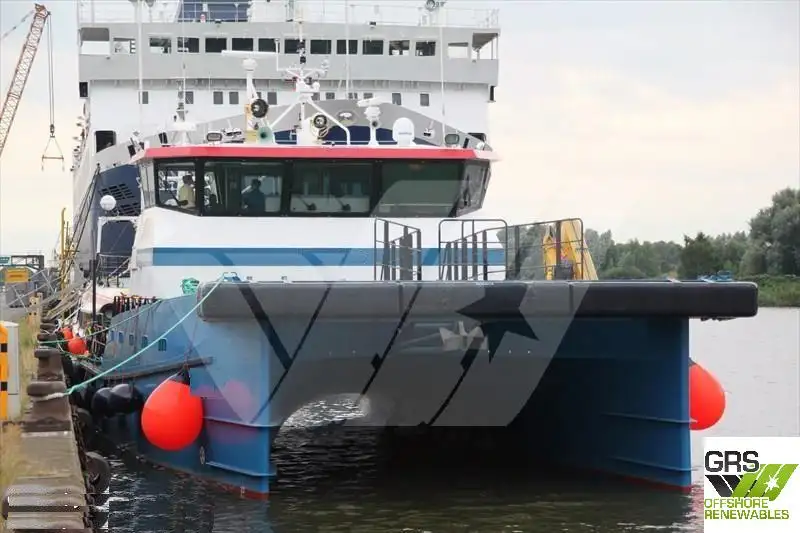 Navă de servicii pentru parcuri eoliene de vânzare