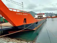 Ambarcațiune de debarcare, cu rezervoare de vânzare