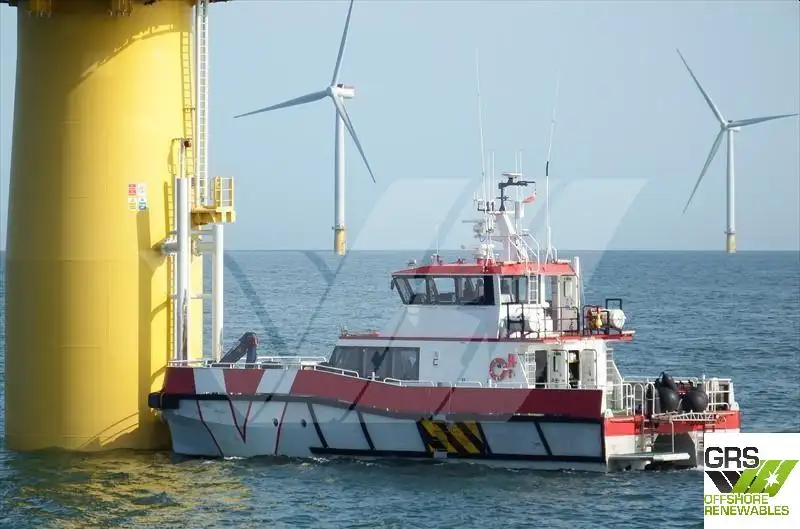 Navă de servicii pentru parcuri eoliene de vânzare