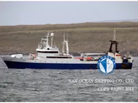 Nava de pescuit tip trauler de vânzare