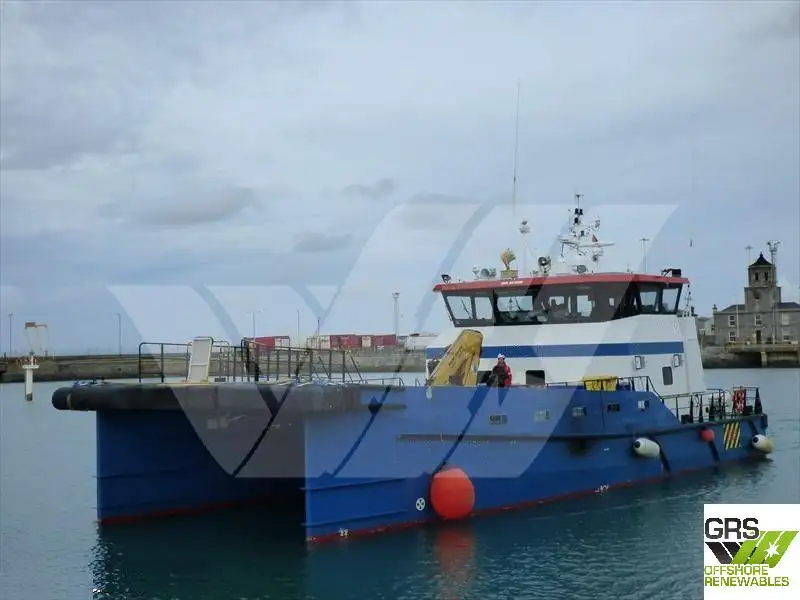 Navă de servicii pentru parcuri eoliene de vânzare
