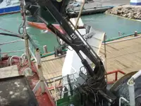 Nava de pescuit tip trauler de vânzare