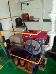 Ambarcațiune de debarcare, cu rezervoare de vânzare