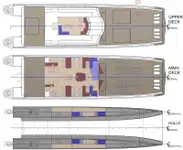 Catamaran de vânzare