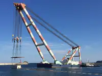 Nava cu macara de vânzare