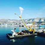 Vas cu macara de vânzare