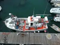 Nava de pescuit tip trauler de vânzare