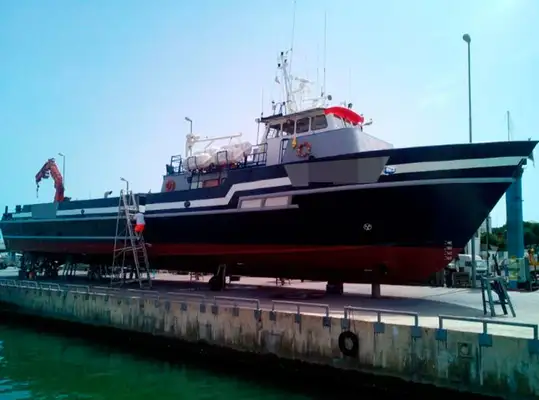Crew boat for sale