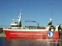 Nava de pescuit tip trauler de vânzare
