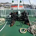 Nava de pescuit tip trauler de vânzare