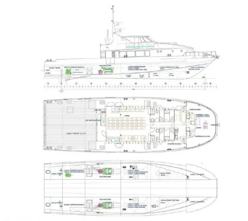 Catamaran de vânzare
