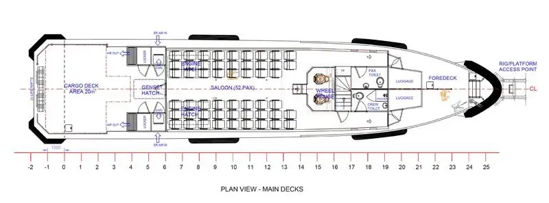 Navă cu feribotul de vânzare